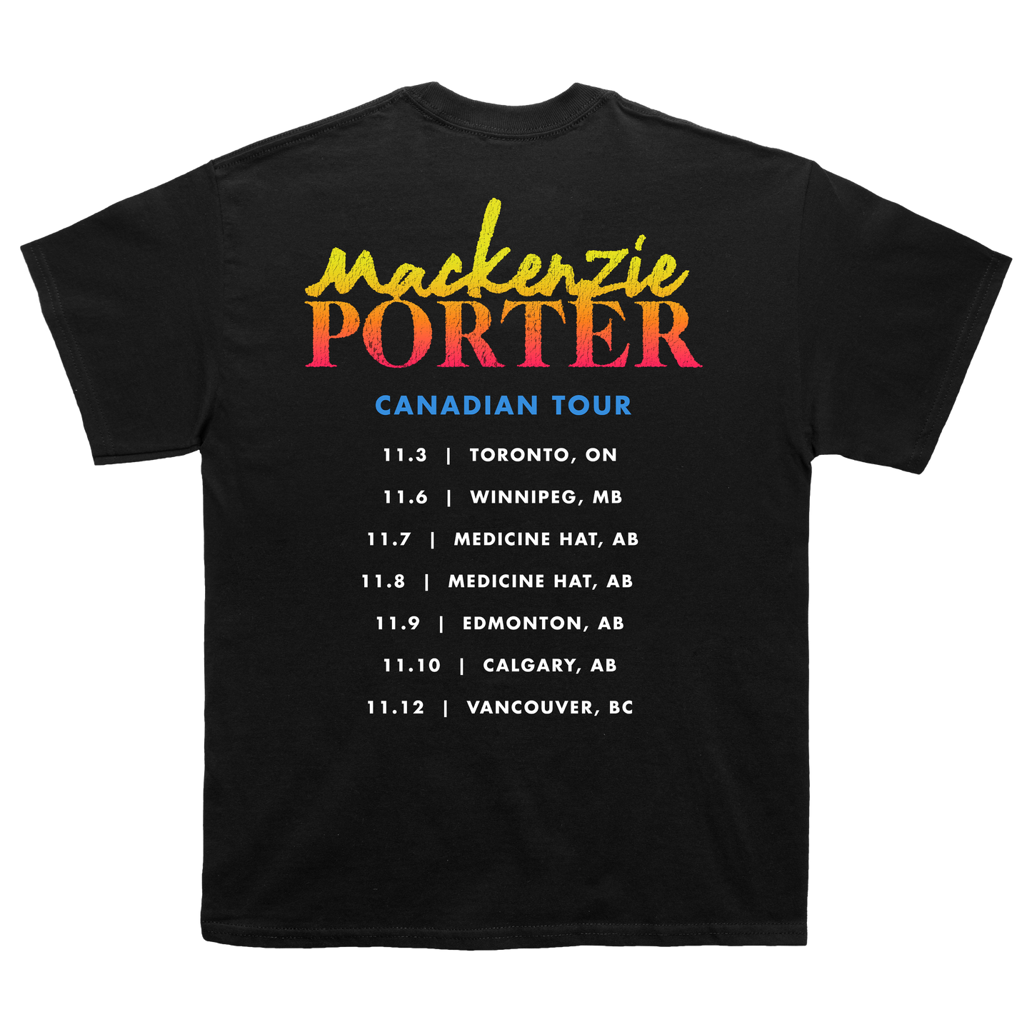 MacKenzie Porter Canadian Tour Tee