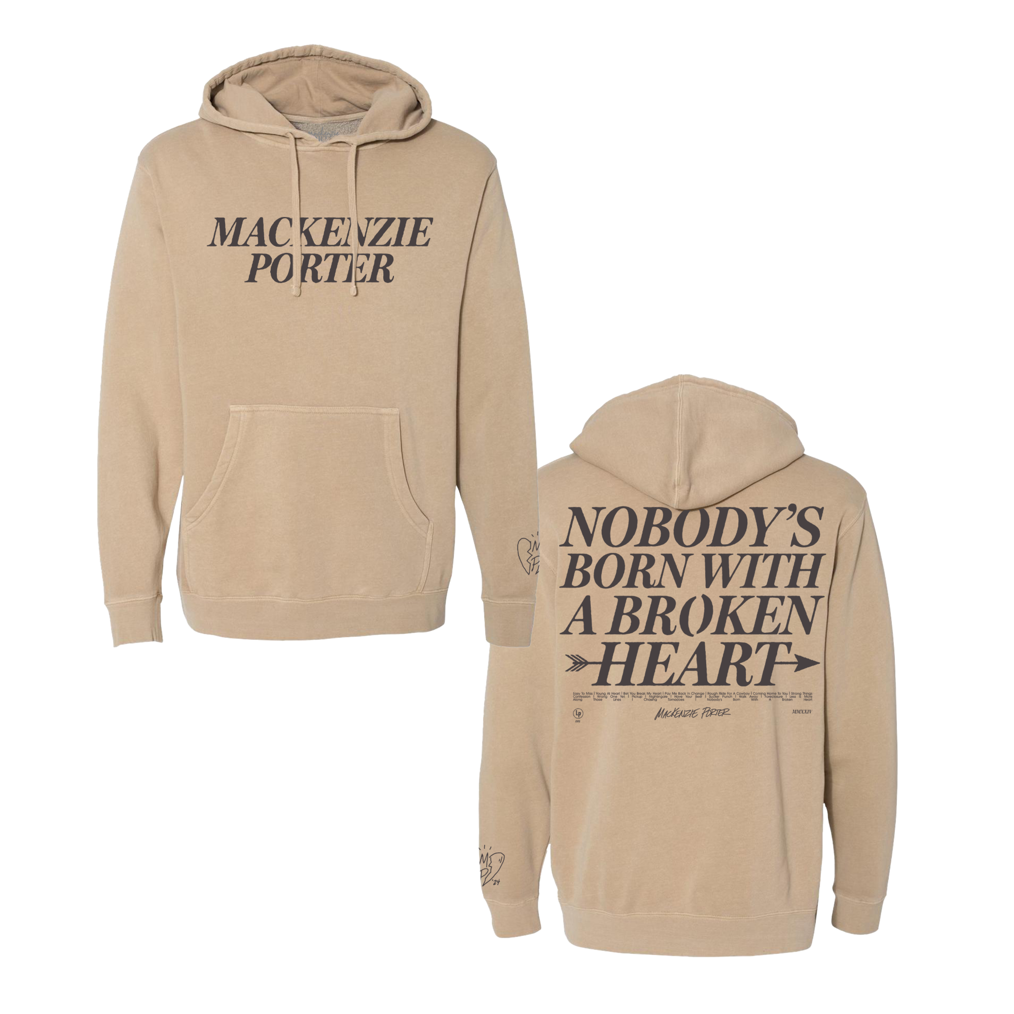 Broken heart hoodie best sale